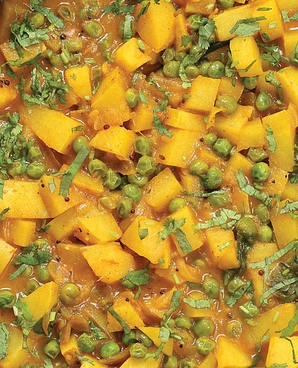 Bombay Potatoes and Peas