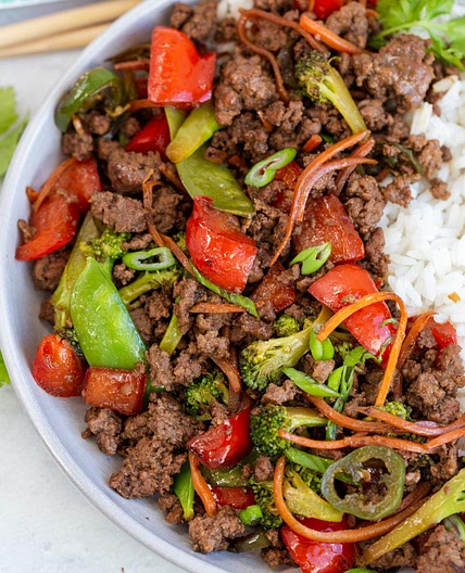30-Minute Korean Beef Stir Fry