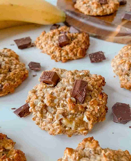 Healthy Chunky Monkey Cookies