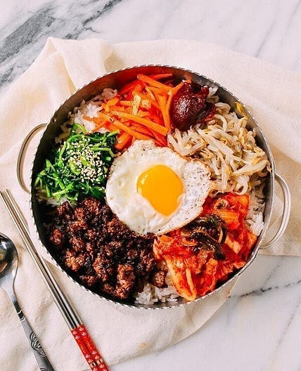 Easy Beef Korean Bibimbap Recipe