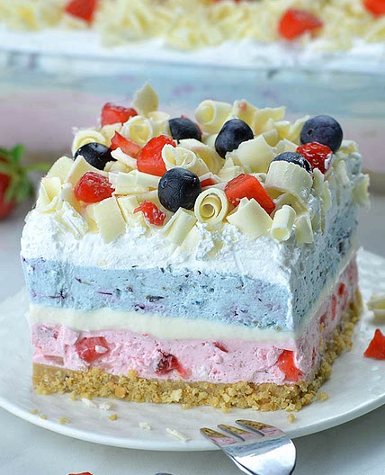 Very Berry Dessert Lasagna