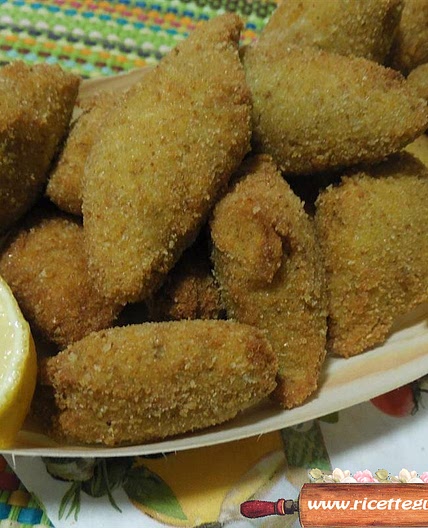 Rombi pollo e carciofi