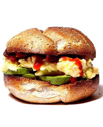 Egg and Avocado Breakfast Sandwich