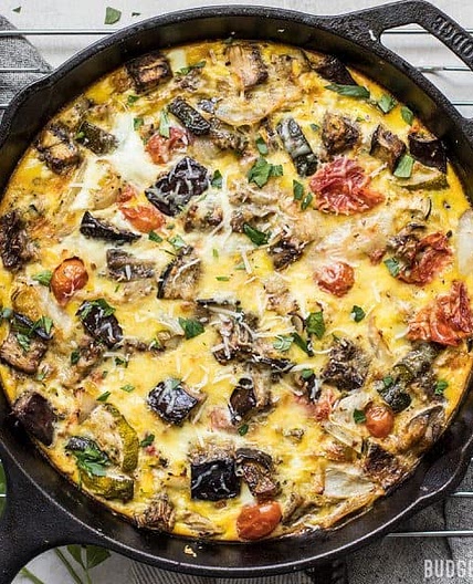 Ratatouille Frittata