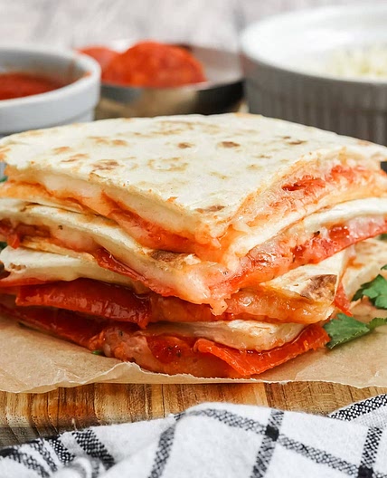 Pizza Quesadillas