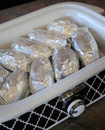 Crock-Pot Baked Potatoes Recipe