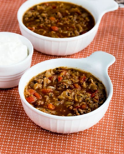 Ground Beef and Sauerkraut Soup