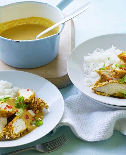 Cheat’s chicken katsu curry