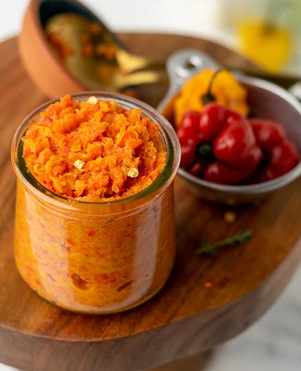 Jamaican-Style Scotch Bonnet Pepper Paste