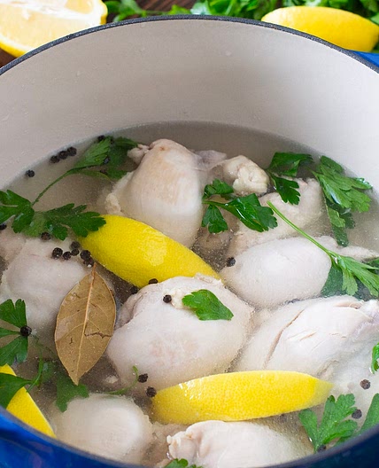 Boiled Chicken Thighs Recipe