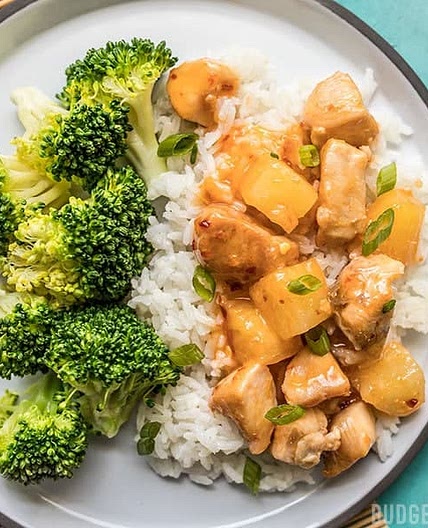 Sweet Chili Chicken Stir Fry Bowls