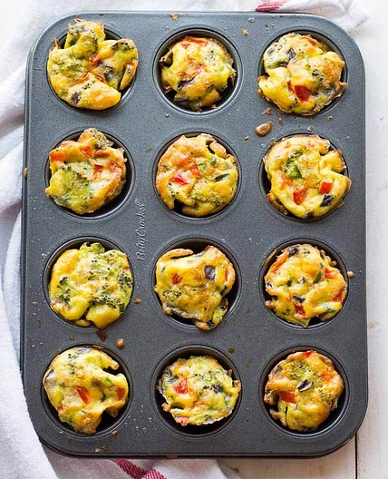 Crustless Jalapeño Mini Quiches