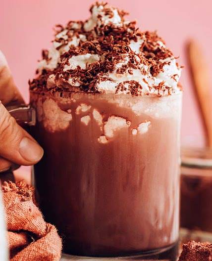 3-Ingredient Instant Hot Chocolate (Dairy-Free!)