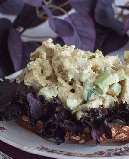 Low FODMAP Curried Chicken Salad