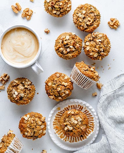 Morning Glory Zucchini Carrot Muffins