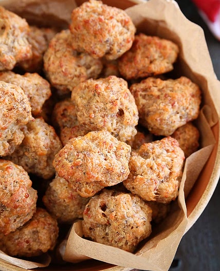 Pizza Sausage Balls