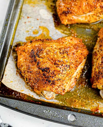 Crispy Chicken Thighs