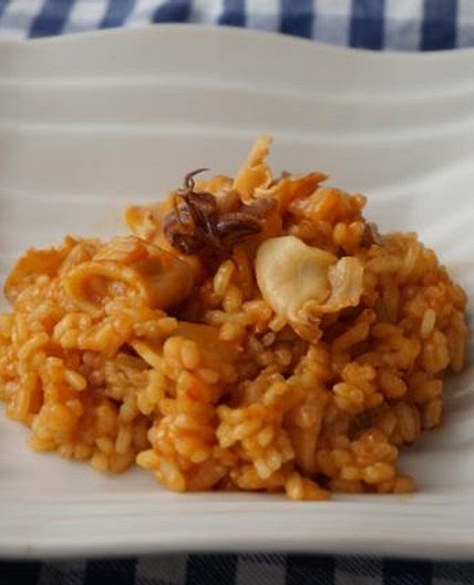 Receta de Arroz con chipirones
