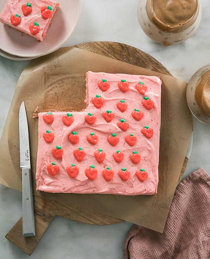 Mini Strawberry Cake