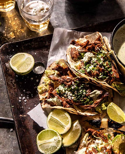 Crockpot Chuck Roast Tinga Tacos