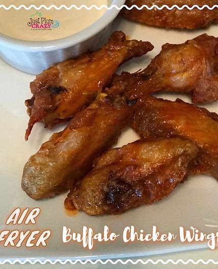 Buffalo Style Air Fryer Chicken Wings