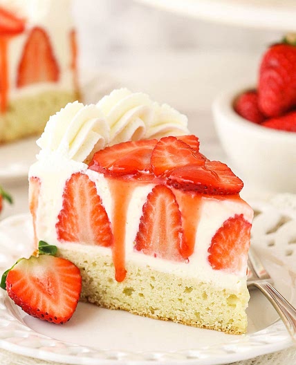 Strawberry Shortcake Cheesecake