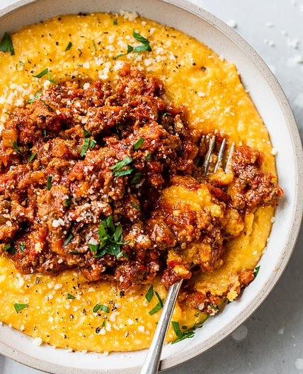 Creamy Pumpkin Polenta