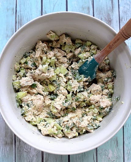 Cucumber Dill Rotisserie Chicken Salad