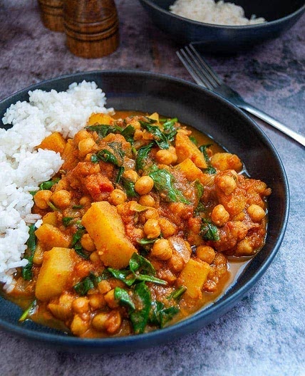 Chickpea and Potato Curry