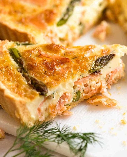 Salmon Quiche