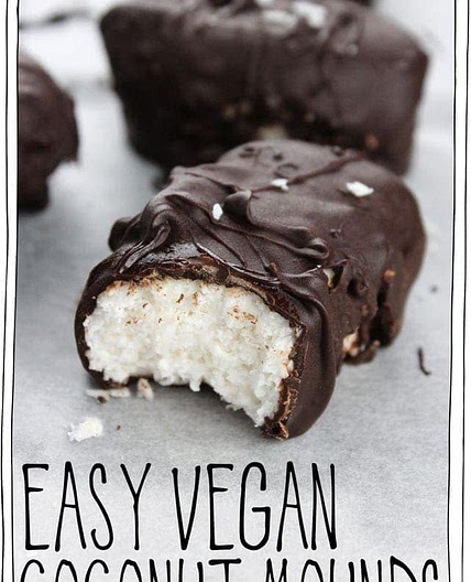 Easy Vegan Coconut Mounds