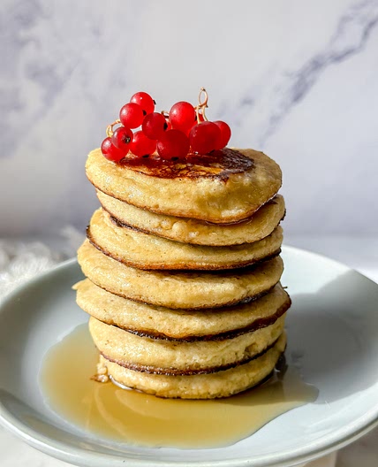 Banana Pancakes- high protein, grain free, keto and low carb
