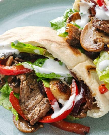 Steak Fajita Sandwiches