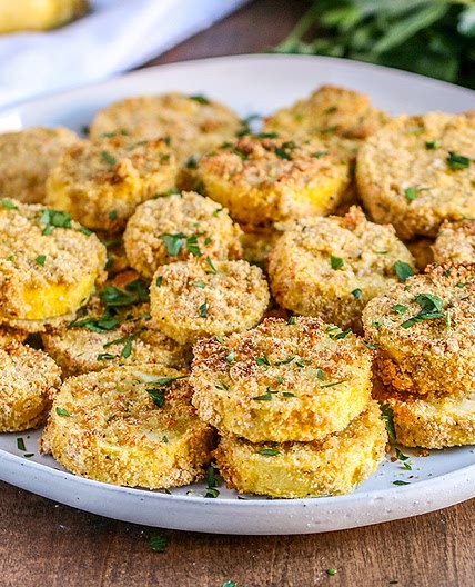 Air Fryer Southern Fried Squash Recipe