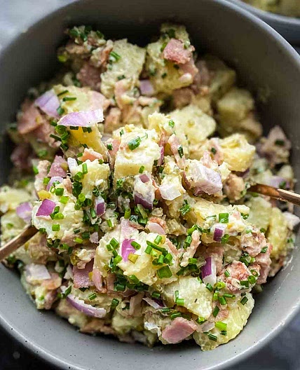 Classic Potato Salad with Bacon