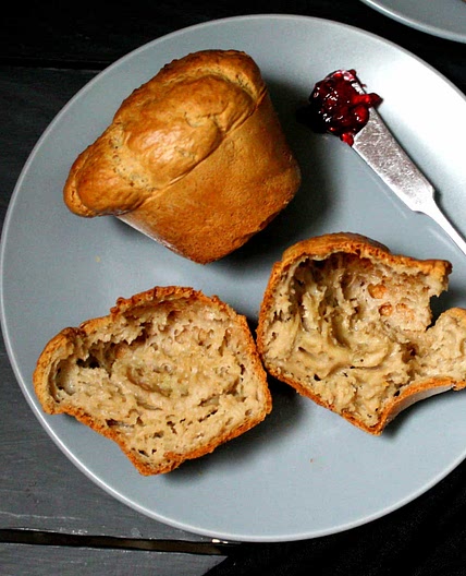 Vegan Sourdough Popovers