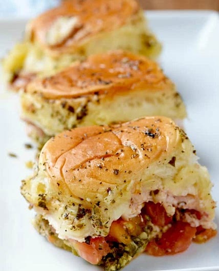 Italian Pesto Sliders