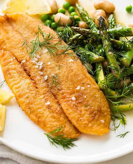 Crispy Pan Fried Fish