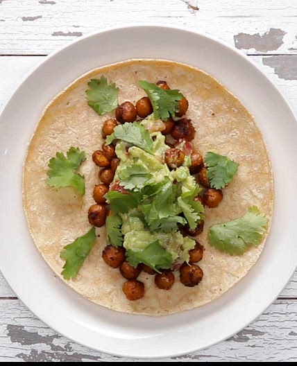 Chipotle Chickpea Tacos Recipe by Tasty