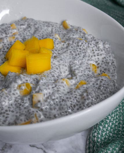 Rich u0026 Creamy Coconut Mango Chia Pudding