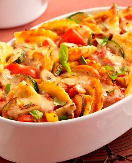 Cappelloni-Gemüse-Gratin Ratatouille