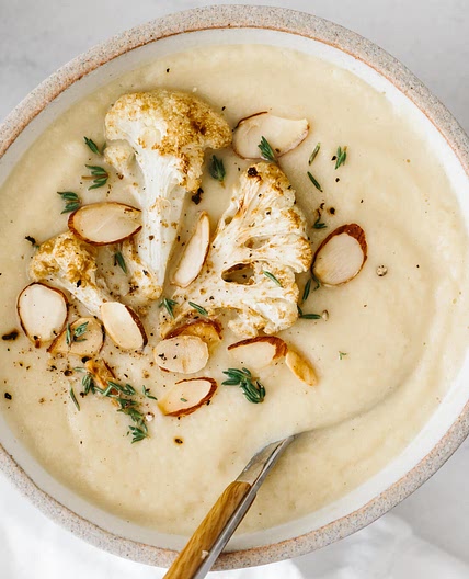 Roasted Cauliflower Soup
