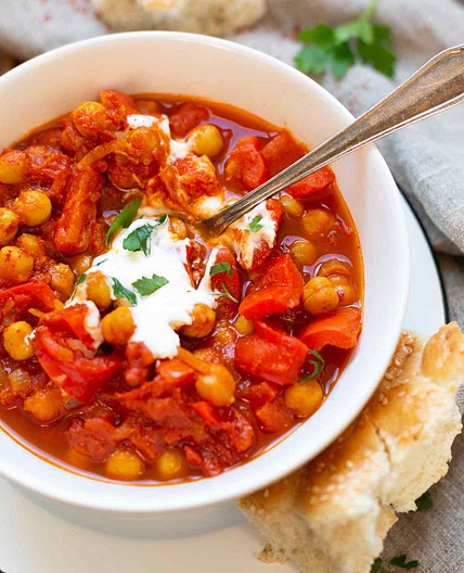 Indisches Kichererbsen-Curry