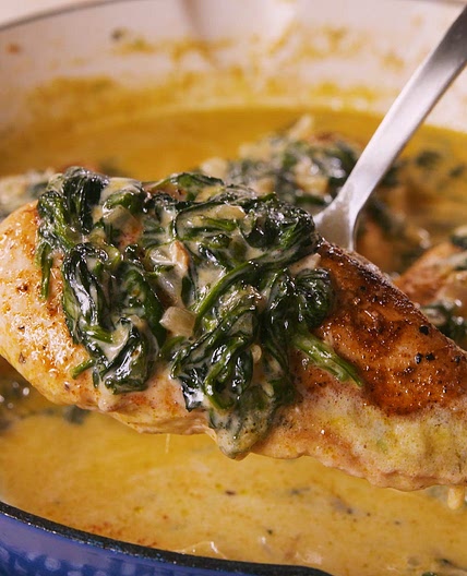 Creamed Spinach Chicken