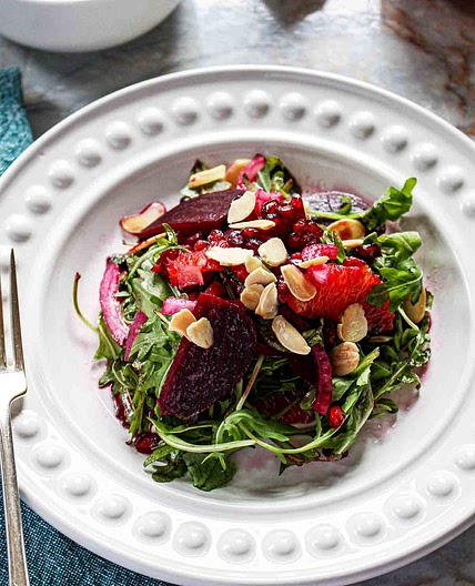 Roasted Beet Salad with Blood Oranges (For The Holiday Table!)