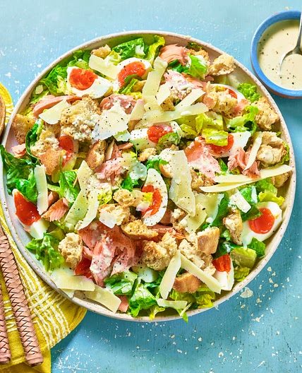 Salmon caesar recipe