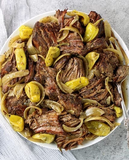Low Carb Slow Cooker Italian Beef
