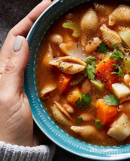 Harvest Vegetable Instant Pot Minestrone