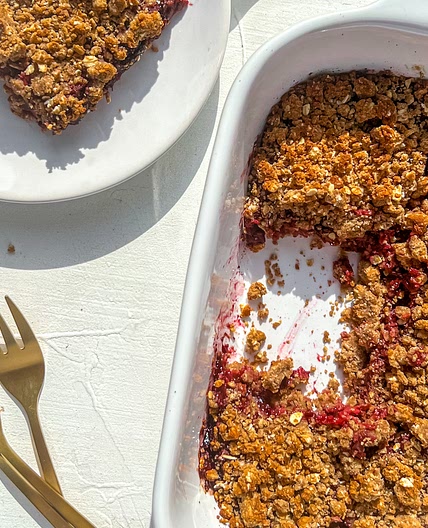 Cherry Crumble
