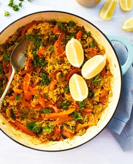 Vegetable Paella